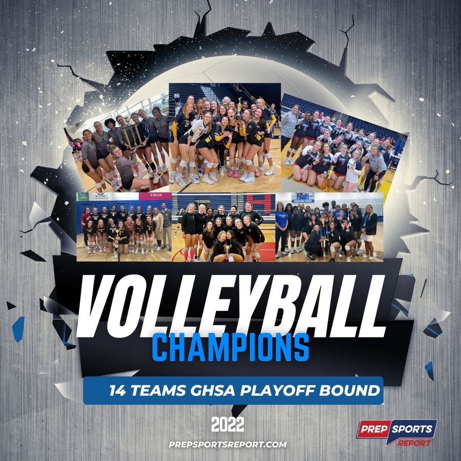 GHSA High School Volleyball RHHS, ECHS IHS, SCPS, SAA, WT Spike Titles